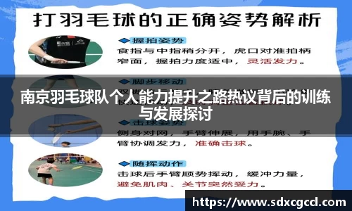 南京羽毛球队个人能力提升之路热议背后的训练与发展探讨